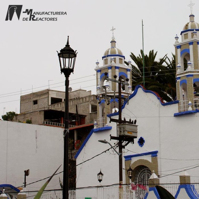 Luminaria Punta de Poste 1905 Iglesia Milpa Alta